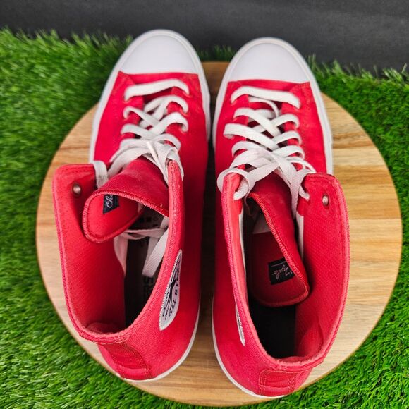 Converse Chuck Taylor All Star II High Sneakers Mens 12 Red Canvas Lunarlon main image 12